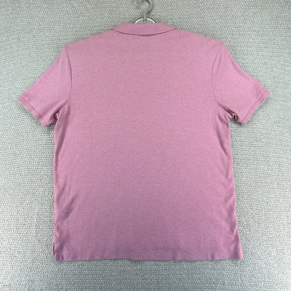 Polo Ralph Lauren Polo Shirt Mens Large Pink Short Sleeve Preppy Designer Casual